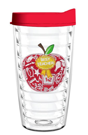 Best Teacher Apple - Smile Drinkware USASmile Drinkware USAtumblerBest Teacher Apple tumbler Smile Drinkware USA 16oz