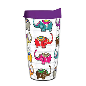 Boho Style Indian Elephants - Smile Drinkware USASmile Drinkware USAtumblerBoho Style Indian Elephants tumbler 16oz