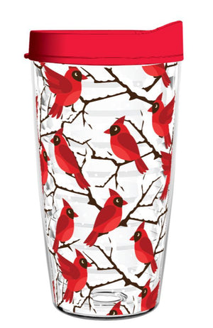 Cardinal on Snowy Branches - Smile Drinkware USASmile Drinkware USAtumblerCardinal on Snowy Branches tumbler Smile Drinkware USA