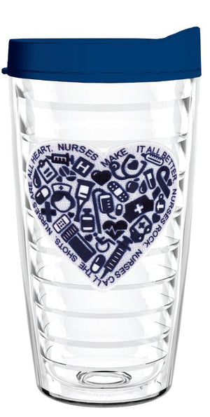 Nurse Icons Heart - Smile Drinkware USASmile Drinkware USAtumblerNurse Icons Heart tumbler 16oz