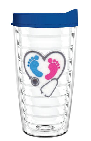 Stethoscope Baby Feet - Smile Drinkware USASmile Drinkware USAtumblerStethoscope Baby Feet tumbler 16oz
