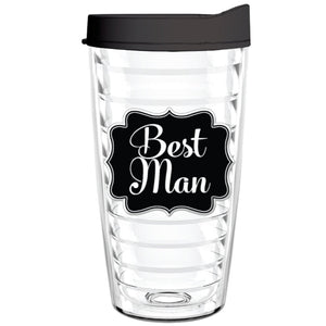 Best Man Tumbler with Lid And Straw - Smile Drinkware USASmile Drinkware USAtumblerBest Man Tumbler with Lid And Straw tumbler Smile Drinkware USA 16oz