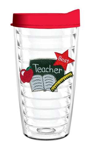 Best Teacher Chalkboard - Smile Drinkware USASmile Drinkware USAtumblerBest Teacher Chalkboard tumbler Smile Drinkware USA 16oz