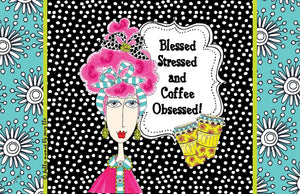 Blessed, Stressed And Coffee Obsessed 16oz Tumbler - Smile Drinkware USADolly Mamas by JoeytumblerBlessed, Stressed And Coffee Obsessed 16oz Tumbler tumbler Dolly Mamas by Joey