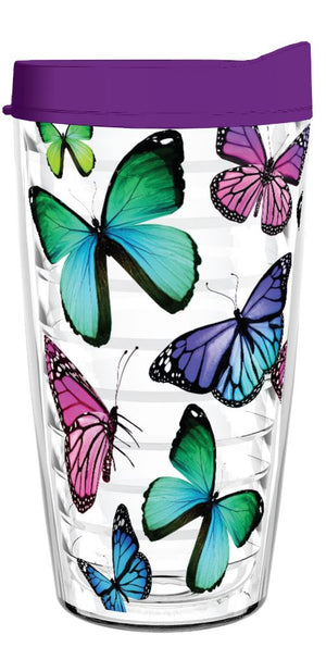 Butterflies Wrap 16oz Tumbler - Smile Drinkware USASmile Drinkware USAtumblerButterflies Wrap 16oz Tumbler tumbler