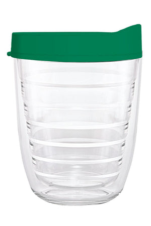 Clear Tumbler With Green Lid - Smile Drinkware USASmile Drinkware USAtumblerClear Tumbler With Green Lid tumbler