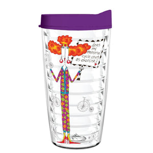 Does My Menstrual Cycle Count as Exercise 16oz Tumbler - Smile Drinkware USADolly Mamas by JoeytumblerDoes My Menstrual Cycle Count as Exercise 16oz Tumbler tumbler Dolly Mamas by Joey