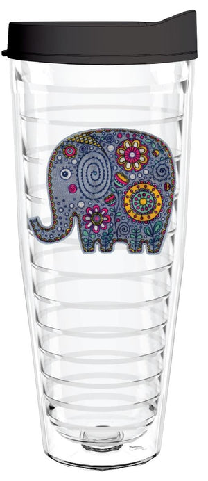 Elephant with Flowers - Smile Drinkware USASmile Drinkware USAtumblerElephant with Flowers tumbler Smile Drinkware USA