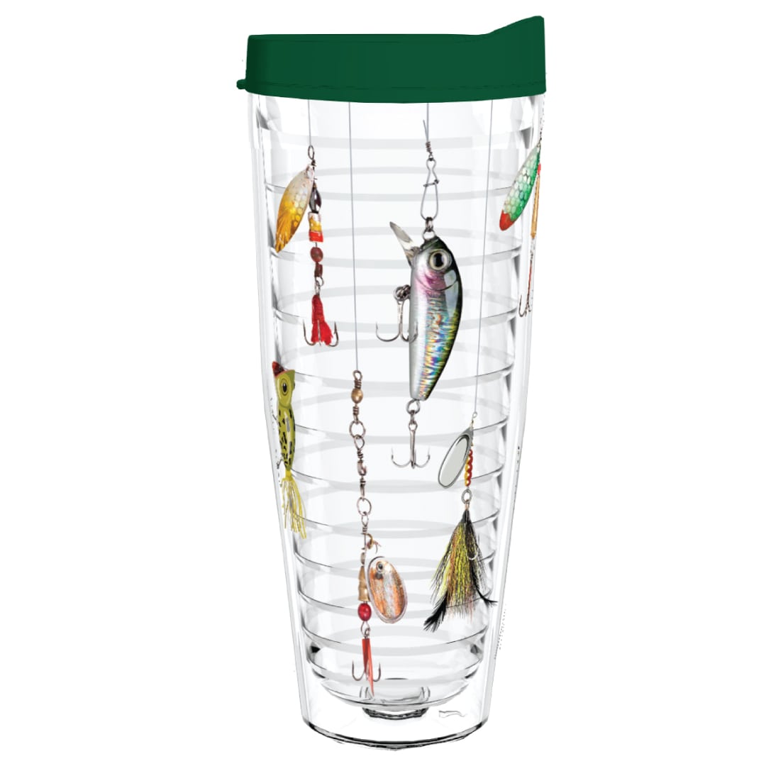 Tervis Fishing 16 oz. Plastic Double Walled Insulated Tumbler with Travel  Lid 1139085 - The Home Depot