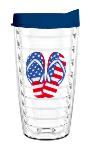 Flip-Flops Patriotic - Smile Drinkware USASmile Drinkware USAtumblerFlip-Flops Patriotic tumbler Smile Drinkware USA 16oz