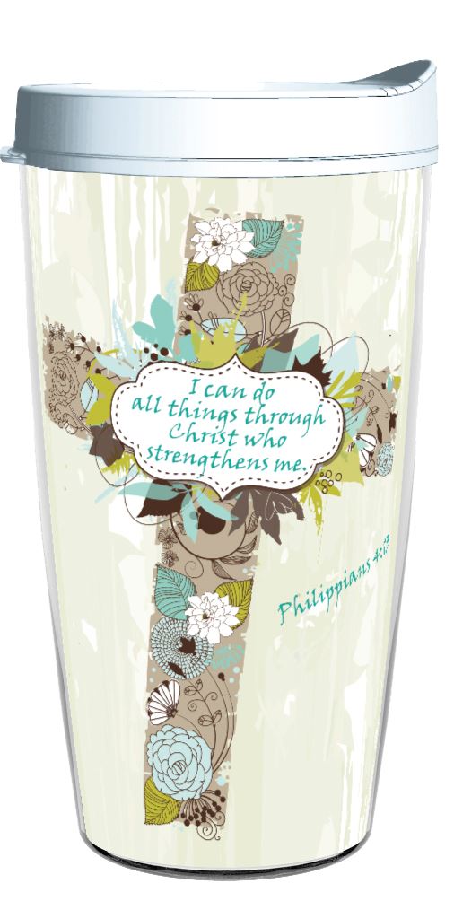 I Can Do All Things Through Christ That StrengtHens Me 16oz Tumbler