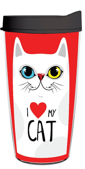 I Love My Cat - Smile Drinkware USASmile Drinkware USAtumblerI Love My Cat tumbler Smile Drinkware USA White Cat