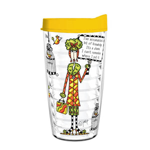 I've Accumulated A Lot of Knowledge. It's A Shame I Can't Remember Where I Put It 16oz Tumbler - Smile Drinkware USADolly Mamas by JoeytumblerI've Accumulated A Lot of Knowledge. It's A Shame I Can't Remember Where I Put It 16oz Tumbler tumbler Dolly Mamas by Joey