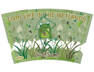 Livin' Life In The WetlAnds - Save Our Swamps Frog 16oz Tumbler - Smile Drinkware USASmile Drinkware USAtumblerLivin' Life In The WetlAnds - Save Our Swamps Frog 16oz Tumbler tumbler Smile Drinkware USA