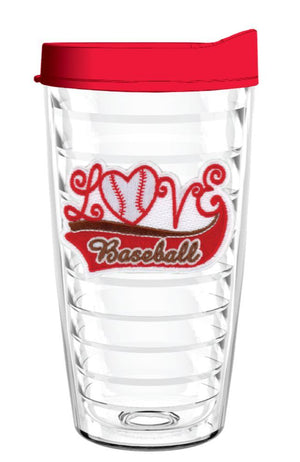 Love Baseball - Smile Drinkware USASmile Drinkware USAtumblerLove Baseball tumbler 16oz