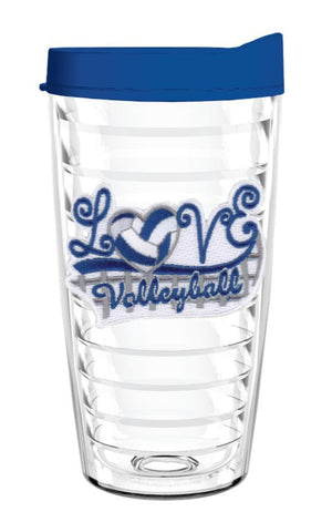 Love Volleyball - Smile Drinkware USASmile Drinkware USAtumblerLove Volleyball tumbler 16oz