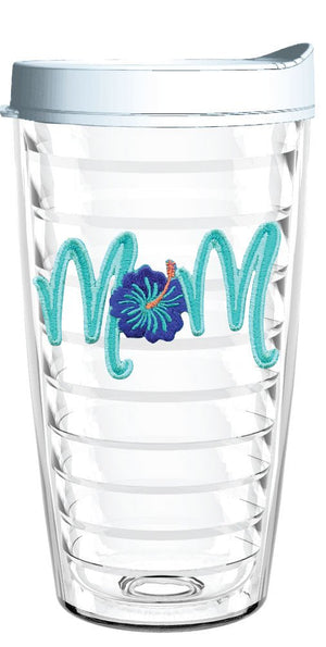 Mom Hibiscus Flower - Smile Drinkware USASmile Drinkware USAtumblerMom Hibiscus Flower tumbler 16oz