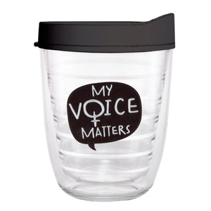 My Voice Matters Tumblers with Lid And Straw - Smile Drinkware USASmile Drinkware USAtumblerMy Voice Matters Tumblers with Lid And Straw tumbler Smile Drinkware USA