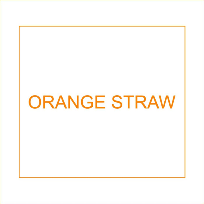Orange Straw