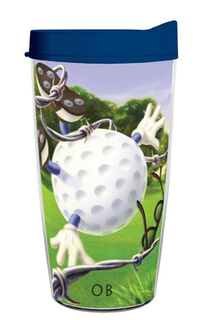 Out of Bounds 16oz Tumbler - Smile Drinkware USASmile Drinkware USAtumblerOut of Bounds 16oz Tumbler tumbler Be the Ball