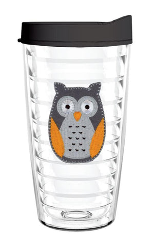Owl (Felt) - Smile Drinkware USASmile Drinkware USAtumblerOwl (Felt) tumbler 16oz