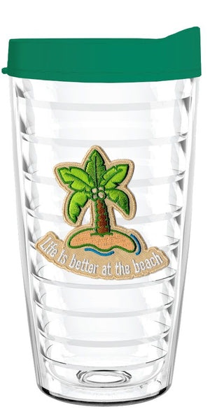 Palm Tree - Life is Better at the Beach - Smile Drinkware USASmile Drinkware USAtumblerPalm Tree - Life is Better at the Beach tumbler Smile Drinkware USA