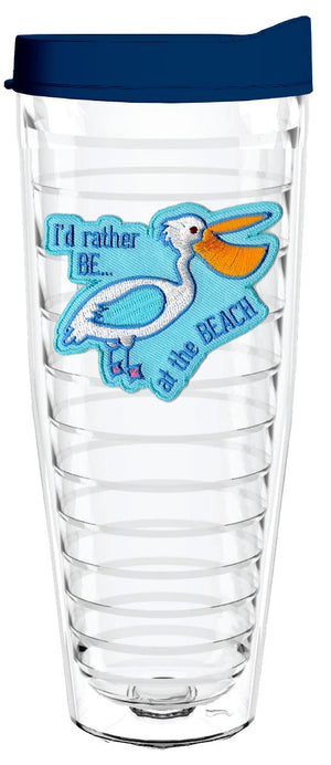 Pelican - I'd Rather Be At The Beach - Smile Drinkware USASmile Drinkware USAtumblerPelican - I'd Rather Be At The Beach tumbler 12oz
