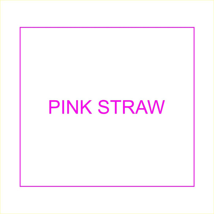 Pink Straw