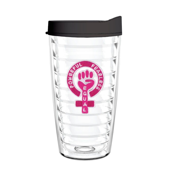 Powerful, Fearless, Equal Women's Fist Patch Tumbler