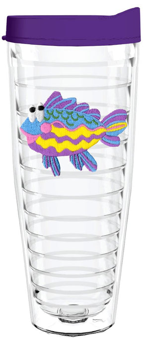 Rainbow Fish - Smile Drinkware USASmile Drinkware USAtumblerRainbow Fish tumbler Smile Drinkware USA 26oz