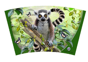 Ringtailed Lemur 16oz Tumbler - Smile Drinkware USAHoward Robinson DesignstumblerRingtailed Lemur 16oz Tumbler tumbler Howard Robinson Designs