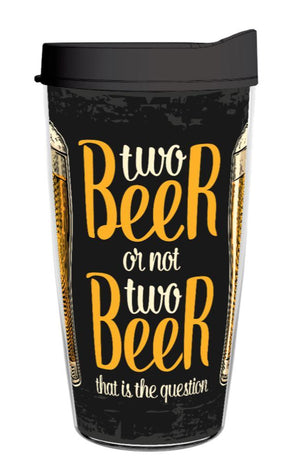 Two Beers or Not Two Beers, That is the Question 16oz Tumbler - Smile Drinkware USASmile Drinkware USAtumblerTwo Beers or Not Two Beers, That is the Question 16oz Tumbler Smile Drinkware USA
