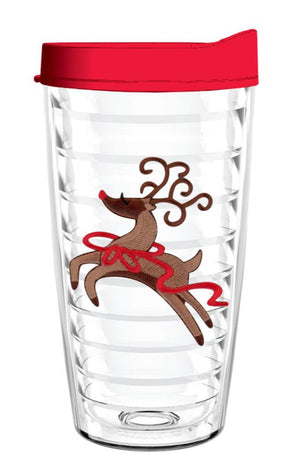 Whimsical Reindeer - Smile Drinkware USASmile Drinkware USAtumblerWhimsical Reindeer tumbler 16oz