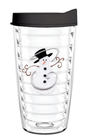 Whimsical Snowman - Smile Drinkware USASmile Drinkware USAtumblerWhimsical Snowman tumbler 16oz
