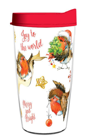 Winter Christmas Birds - Smile Drinkware USASmile Drinkware USAtumblerWinter Christmas Birds tumbler 16oz